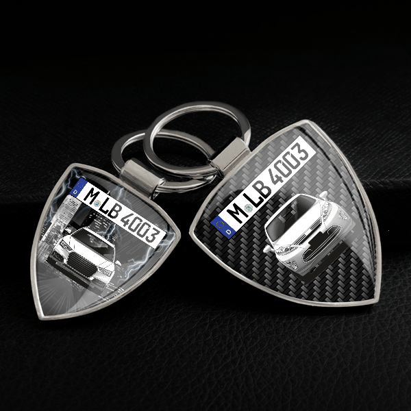 Sierra Estate Schlüsselanhänger personalisiert mit Auto u.Kennzeichen!