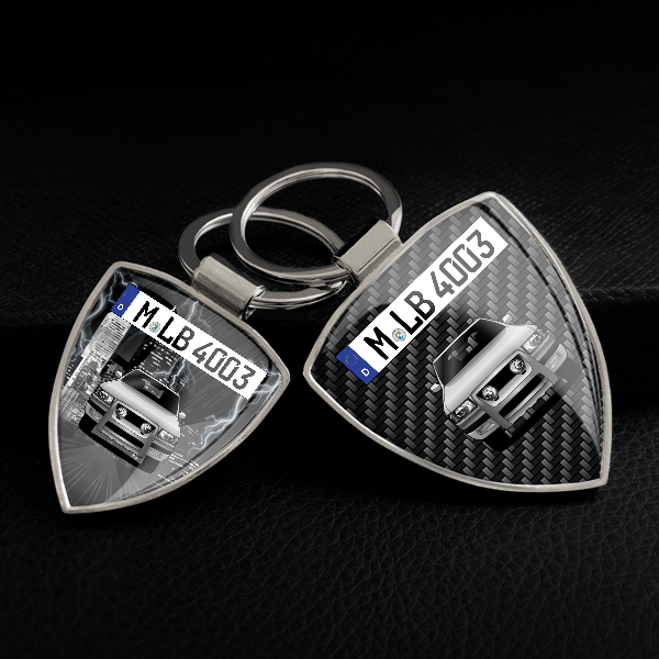 Frontera B Sport Schlüsselanhänger personalisiert mit Auto u.Kennzeichen!