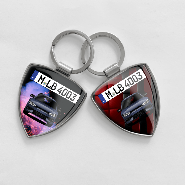 EV6 GT Schlüsselanhänger personalisiert mit Auto u.Kennzeichen!