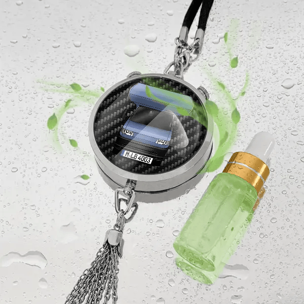 800 Autoduft personalisiert mit Wohnwagen u. Kennzeichen! Chrom, S