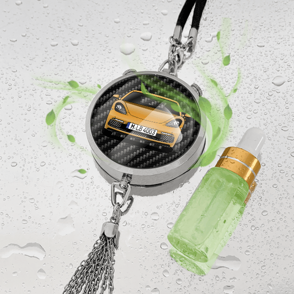 Cayman GTS 4.0 Autoduft personalisiert mit Auto u. Kennzeichen! Chrom, S