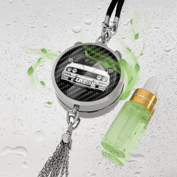 3er Reihe Limousine Autoduft personalisiert mit Auto u. Kennzeichen! Chrom, S