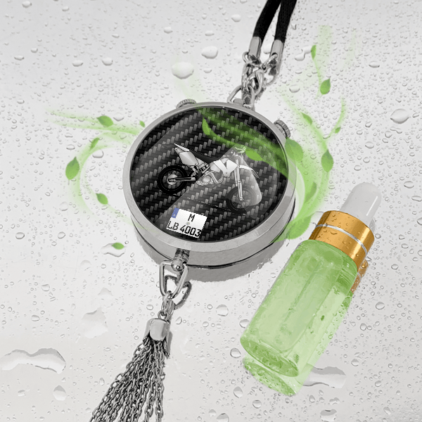 525 EXC Autoduft personalisiert mit Motorrad u. Kennzeichen! Chrom, S