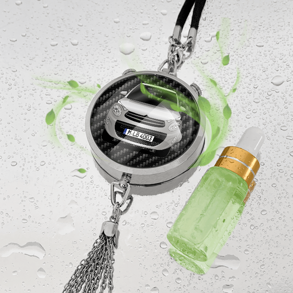 C1 (5-Türer) Autoduft personalisiert mit Auto u. Kennzeichen! Chrom, S