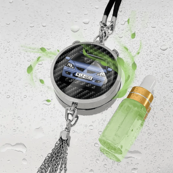 Lancer Kombi Autoduft personalisiert mit Auto u. Kennzeichen! Chrom, S