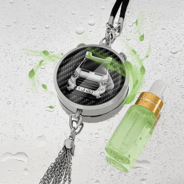 5900 Autoduft personalisiert mit Wohnwagen u. Kennzeichen! Chrom, S