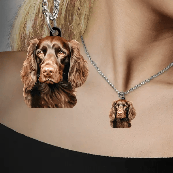 Boykin Spaniel Halskette personalisiert mit Haustier!