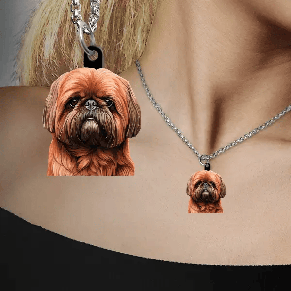 Shih Tzu Halskette personalisiert mit Haustier!