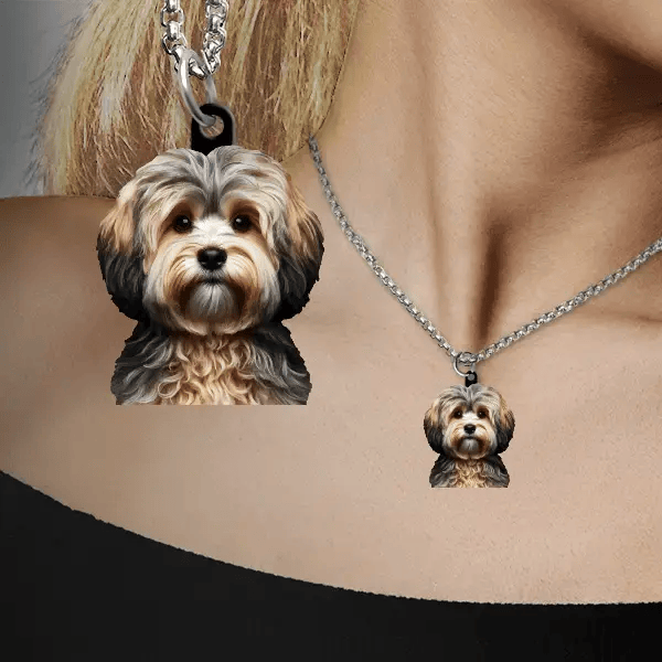 Bolonka Halskette personalisiert mit Haustier!