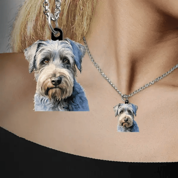 Glen of Imaal Terrier Halskette personalisiert mit Haustier!