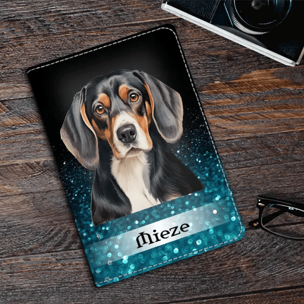 Beagle Impfpasshülle personalisiert mit Haustier u. Namen!