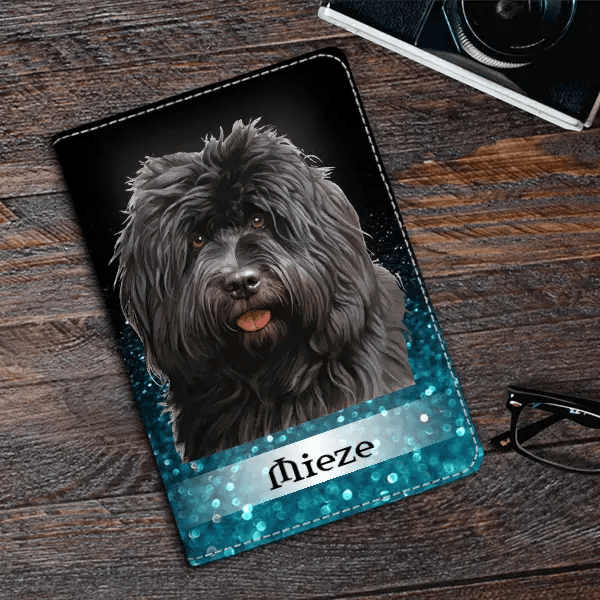 Puli Impfpasshülle personalisiert mit Haustier u. Namen!