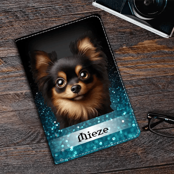 Russkiy Toy Impfpasshülle personalisiert mit Haustier u. Namen!