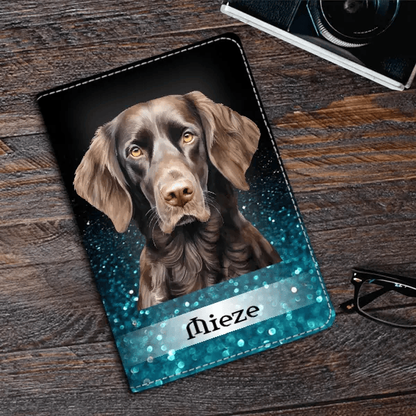 Small Münsterländer Impfpasshülle personalisiert mit Haustier u. Namen!