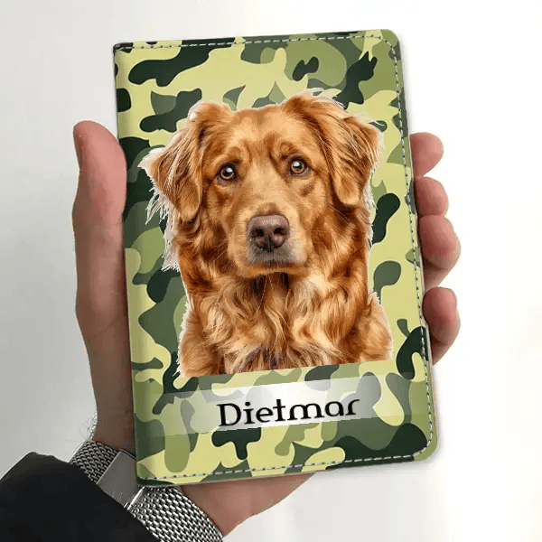 Hovawart Impfpasshülle personalisiert mit Haustier u. Namen!