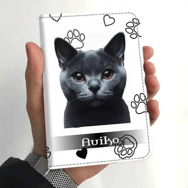 Chartreux Impfpasshülle personalisiert mit Haustier u. Namen!