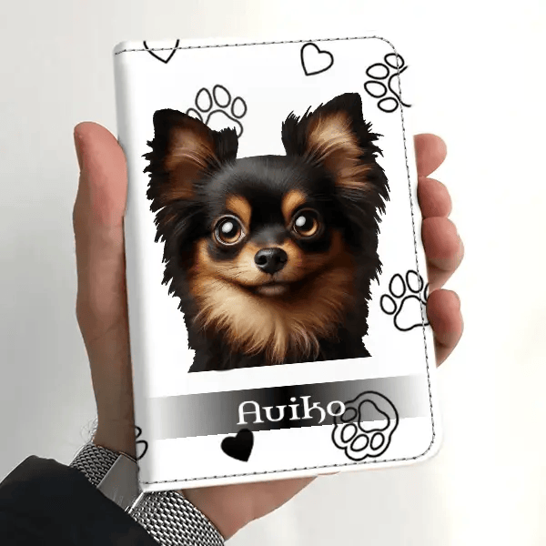 Russkiy Toy Impfpasshülle personalisiert mit Haustier u. Namen!