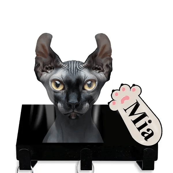 Elf Leinenhalter personalisiert mit Haustier u. Namen!