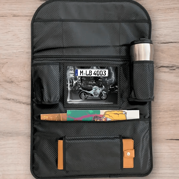 R 1150 RS Rücksitz Organizer personalisiert mit deinem Motorrad u. Kennzeichen!