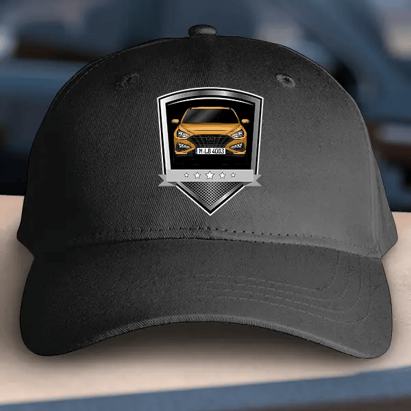 i30 GDI Basecap personalisiert mit deinem Auto u. Kennzeichen!