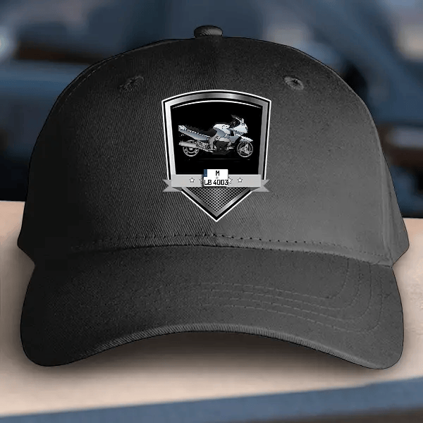 GTS1000 Basecap personalisiert mit deinem Motorrad u. Kennzeichen!