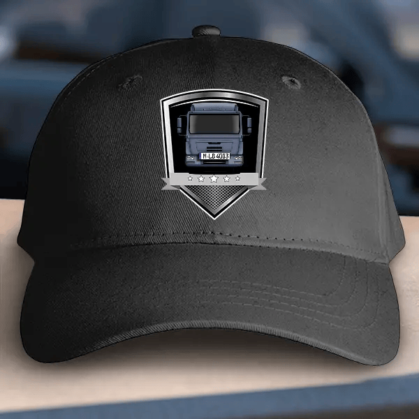 TGL 12.250 Basecap personalisiert mit deinem LKW u. Kennzeichen!