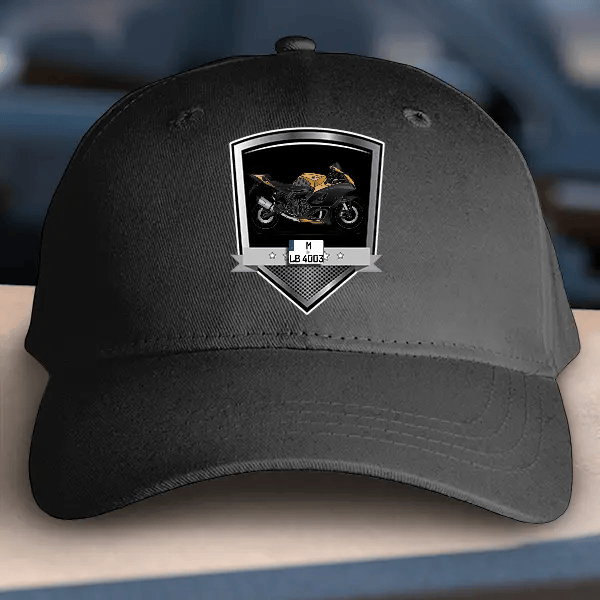 YZF-R7 Basecap personalisiert mit deinem Motorrad u. Kennzeichen!