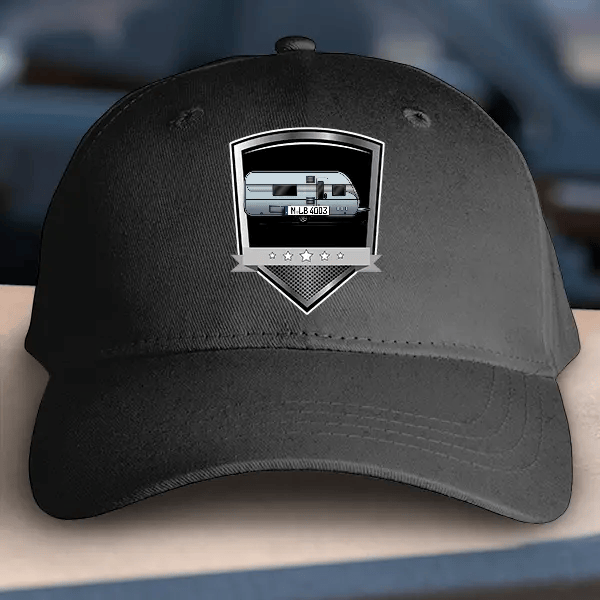 Excellent 495 WFB Basecap personalisiert mit deinem Wohnwagen u. Kennzeichen!