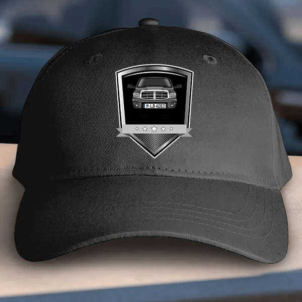 RAM 1500 Basecap personalisiert mit deinem Auto u. Kennzeichen!