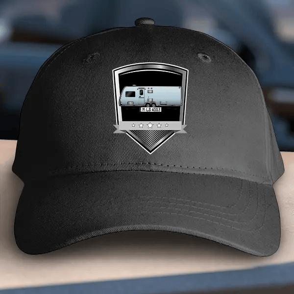 Elddis Basecap personalisiert mit deinem Wohnwagen u. Kennzeichen!