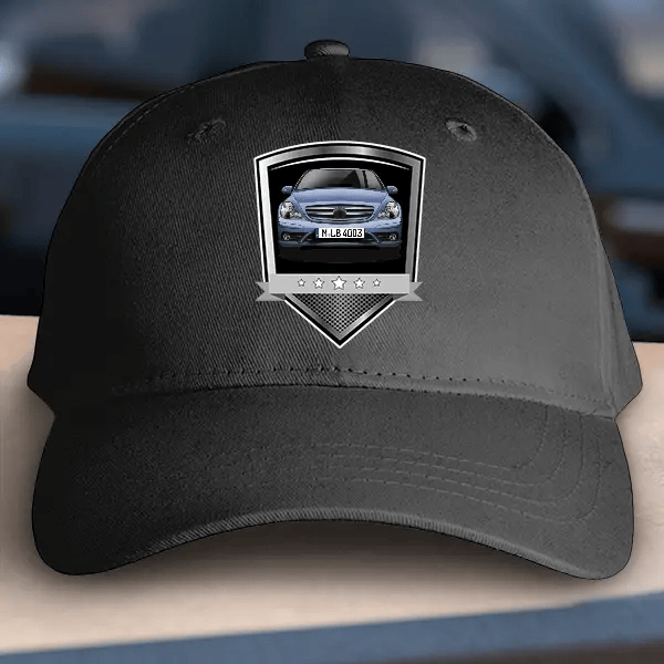R-Klasse Basecap personalisiert mit deinem Auto u. Kennzeichen!