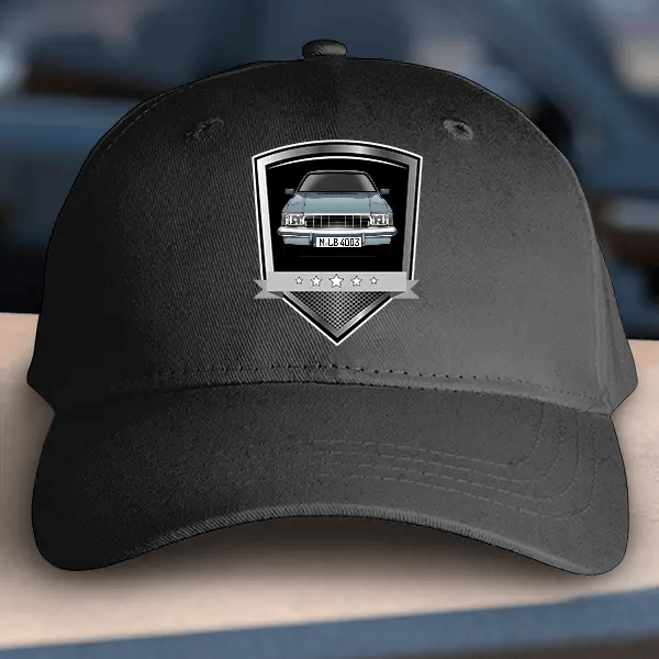 Commodore Basecap personalisiert mit deinem Auto u. Kennzeichen!