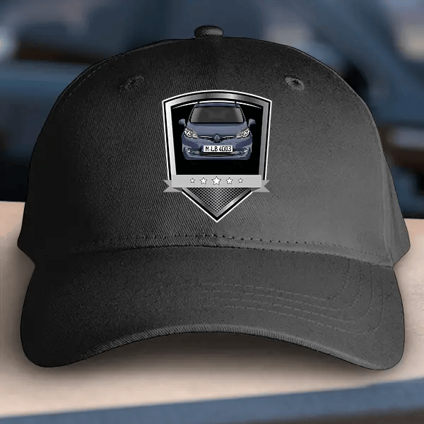 Grand Scenic Basecap personalisiert mit deinem Auto u. Kennzeichen!