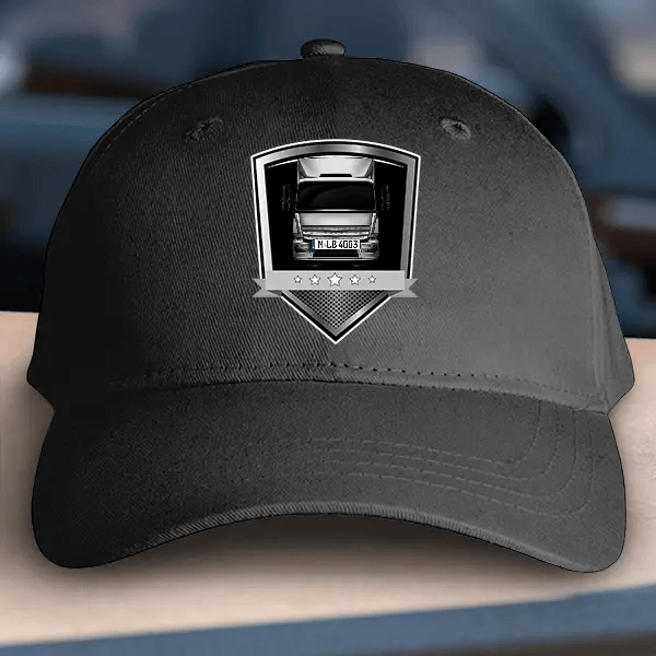 Atego Basecap personalisiert mit deinem LKW u. Kennzeichen!