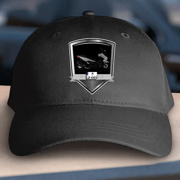 Forza 350 Basecap personalisiert mit deinem Motorrad u. Kennzeichen!