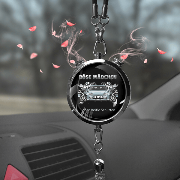 Laguna Limousine Autoduft personalisiert mit Auto u. Kennzeichen! Schwarz, S