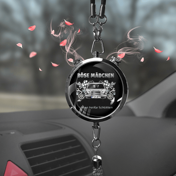 W 126 Autoduft personalisiert mit Auto u. Kennzeichen! Schwarz, S