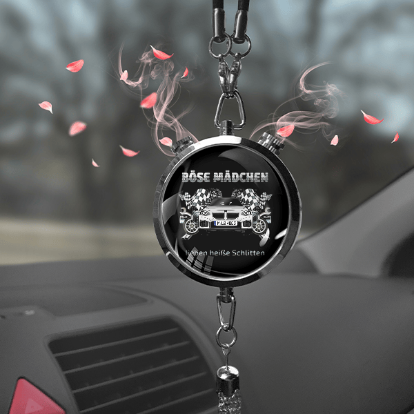 M2 Autoduft personalisiert mit Auto u. Kennzeichen! Schwarz, S