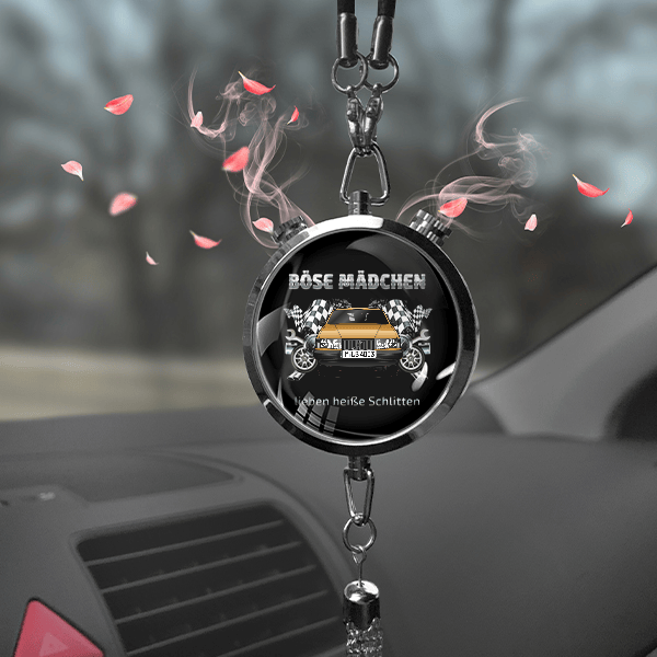 940 Limousine Autoduft personalisiert mit Auto u. Kennzeichen! Schwarz, S