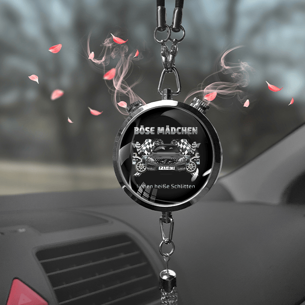 C-Klasse Coupe Autoduft personalisiert mit Auto u. Kennzeichen! Schwarz, S