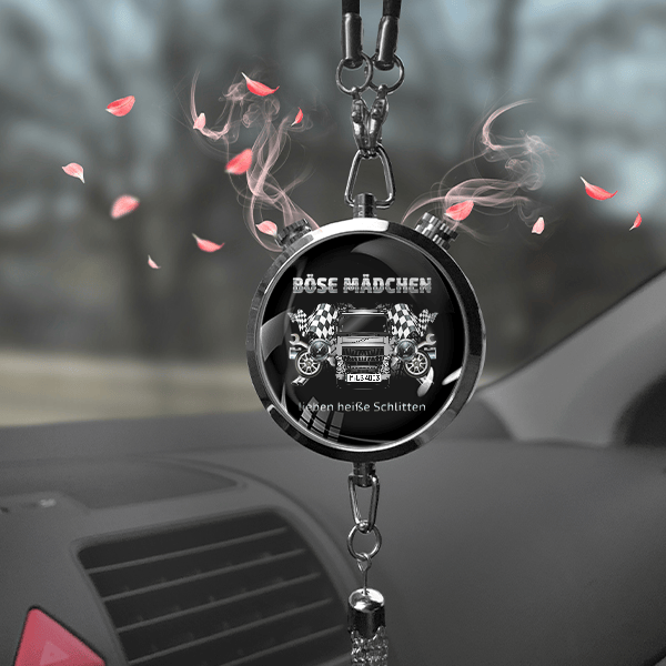 FH4 Autoduft personalisiert mit LKW u. Kennzeichen! Schwarz, S