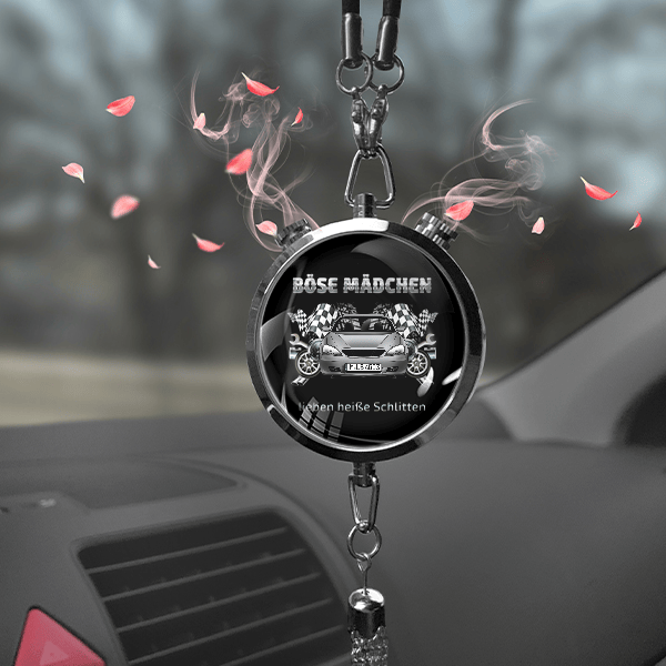 Evanda Autoduft personalisiert mit Auto u. Kennzeichen! Schwarz, S