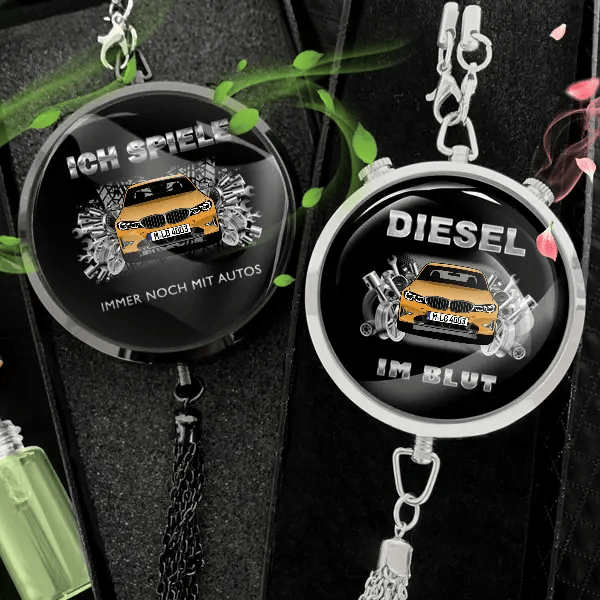 3er Reihe Limousine Sport Autoduft personalisiert mit Auto u. Kennzeichen! Schwarz, S