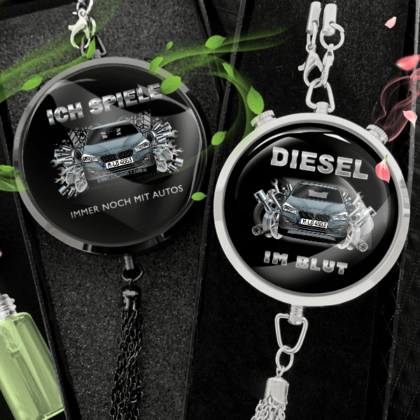 2er Reihe Active Tourer Autoduft personalisiert mit Auto u. Kennzeichen! Schwarz, S