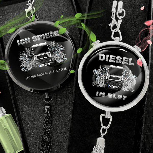 TGA 18.360 Autoduft personalisiert mit LKW u. Kennzeichen! Schwarz, S