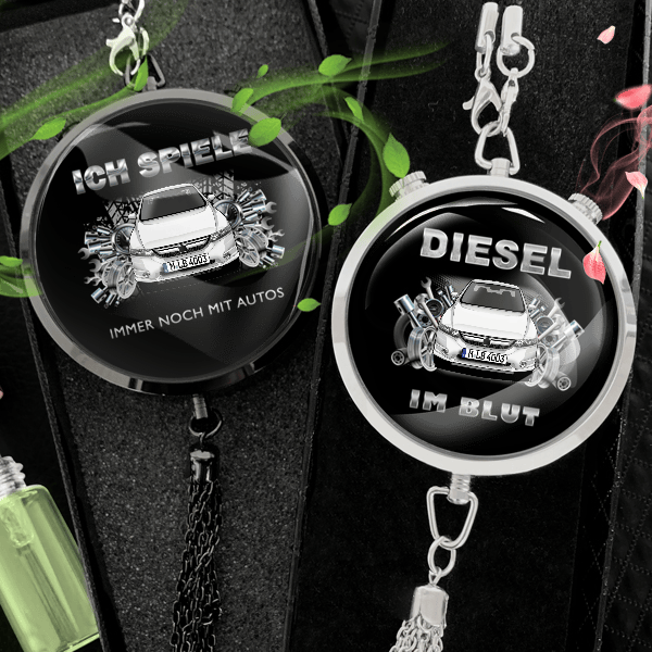 Odyssey Autoduft personalisiert mit Auto u. Kennzeichen! Schwarz, S