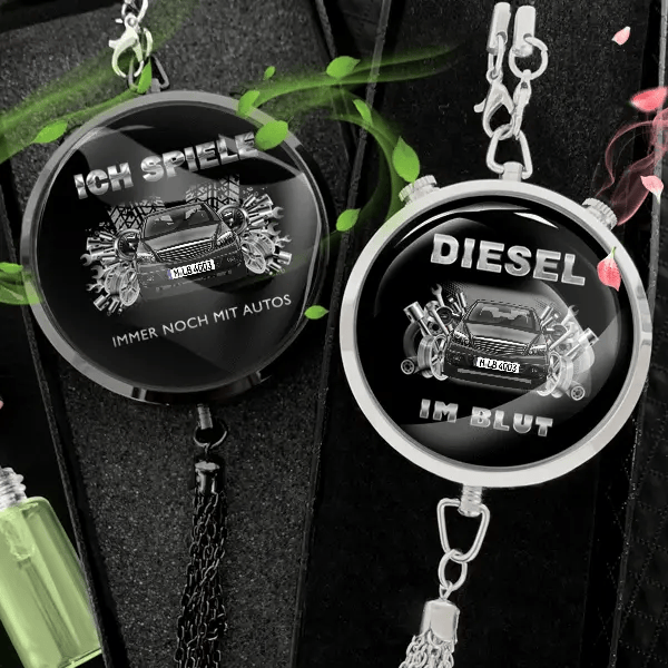 C-Klasse Estate Autoduft personalisiert mit Auto u. Kennzeichen! Schwarz, S