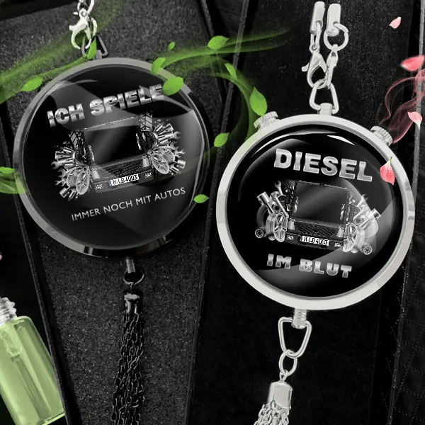 Econic Autoduft personalisiert mit LKW u. Kennzeichen! Schwarz, S