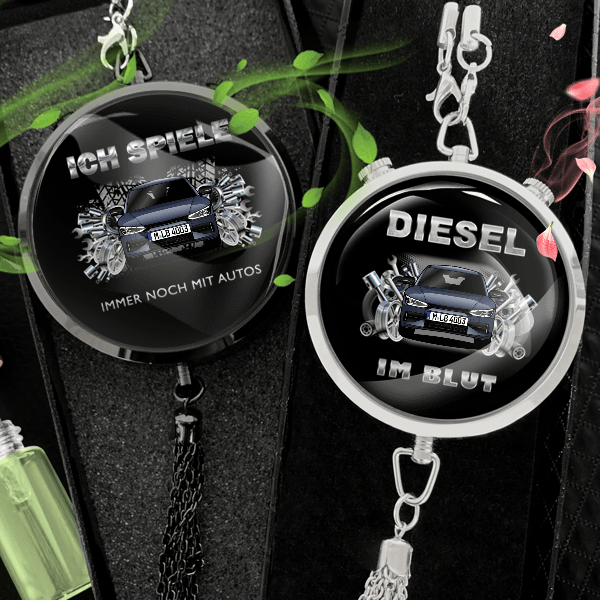 EV6 GT Autoduft personalisiert mit Auto u. Kennzeichen! Schwarz, S