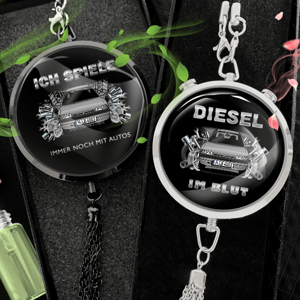 323 Autoduft personalisiert mit Auto u. Kennzeichen! Schwarz, S